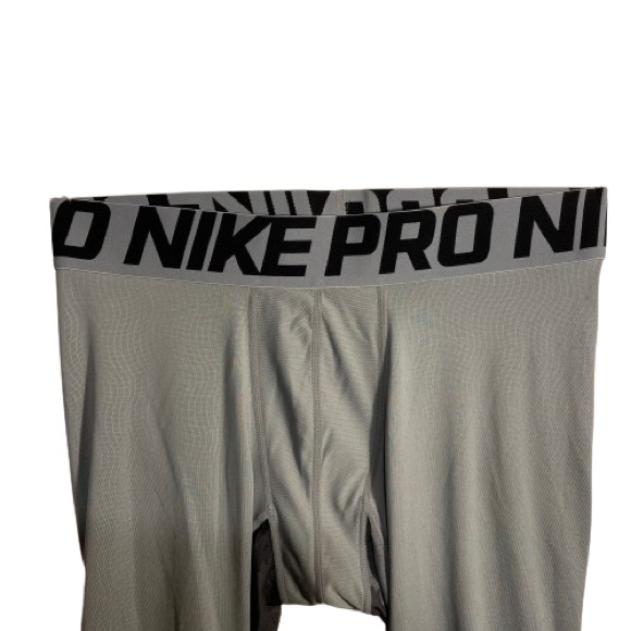 Nike Pro Hypercool 3/4 Compression Tights Legging Mens Size Large Gray Camo - Picture 10 of 13